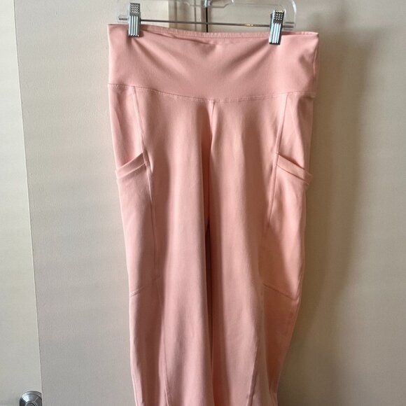 Fabletics Oasis PureLuxe High Waisted Leggings Pink Medium - Picture 4 of 9